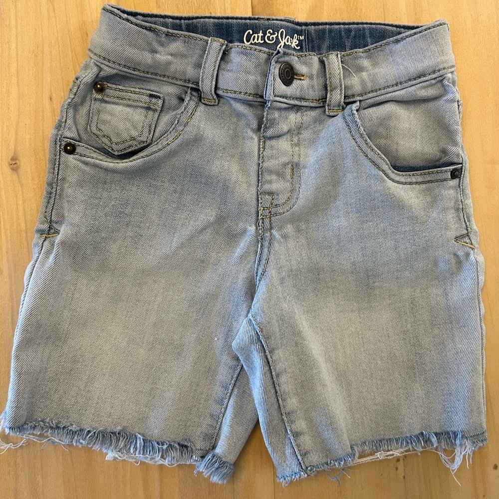 Cat & Jack cut off Denim Shorts